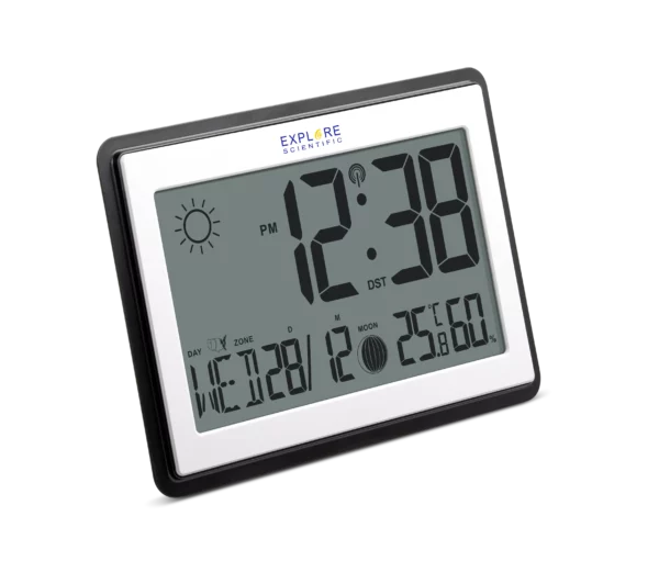 Orologio da parete o da tavolo radio-controllato - RDC8002 - immagine 3