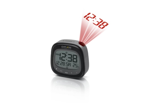 Orologio radiocontrollato con funzioni touch e proiezione ora - RDP3007 - immagine 2
