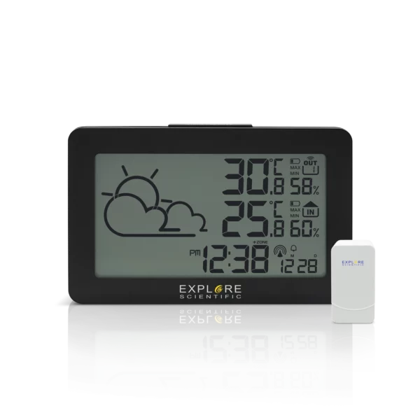 Stazione meteo radiocontrollata con schermo LCD - WSH4002
