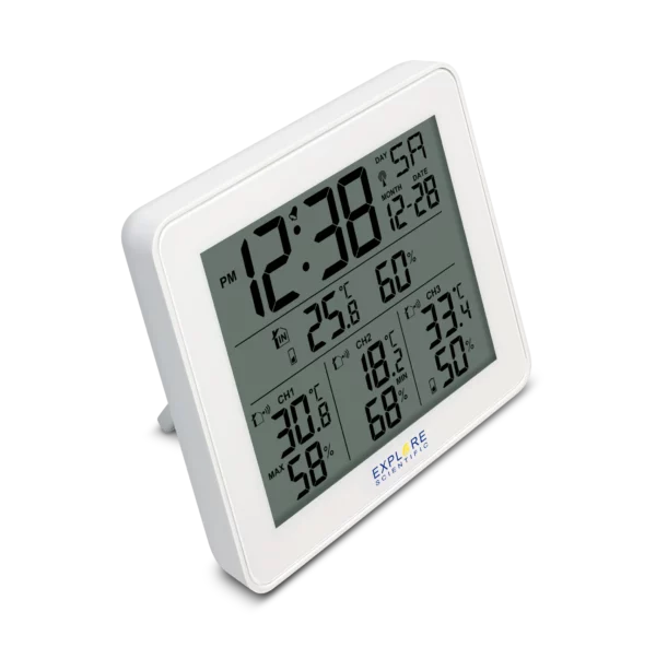 Stazione meteo radio-controllata con allarme - WSH4003 - immagine 3