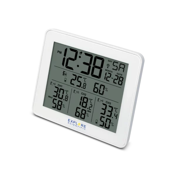 Stazione meteo radio-controllata con allarme - WSH4003 - immagine 2