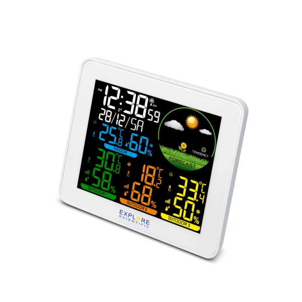 Stazione meteo radio-controllata con display a colori - WSH4005C - immagine 3