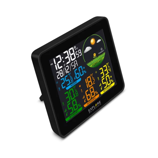 Stazione meteo radio-controllata con display a colori - WSH4005C - immagine 5
