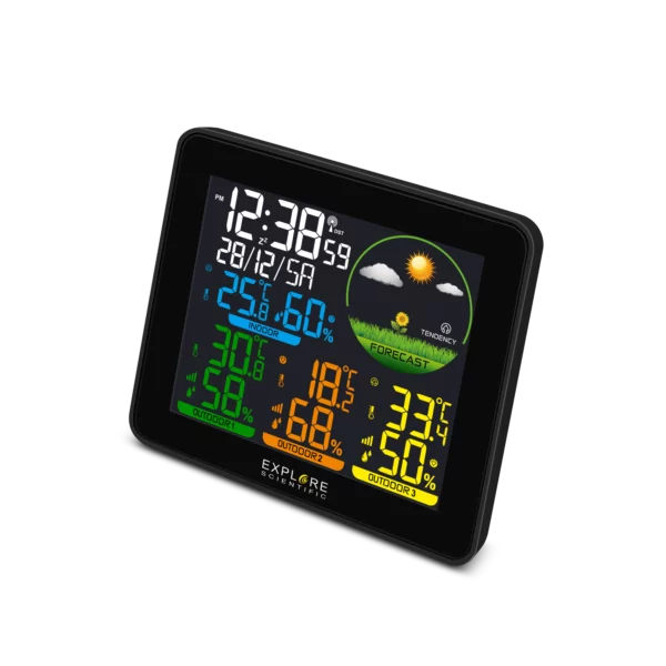 Stazione meteo radio-controllata con display a colori - WSH4005C - immagine 6