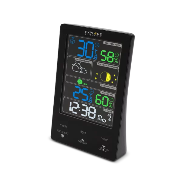 Stazione meteo con display touch a colori - WSC4009 - immagine 2