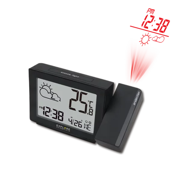 Orologio a proiezione con meteo - RPW3001 - immagine 3
