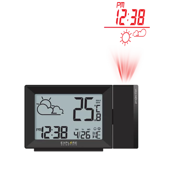 Orologio a proiezione con meteo - RPW3001 - immagine 2